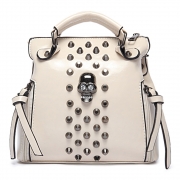 Retro Punk Skull Rivets Handbag Shoulder Bag Messenger Bag