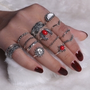 Vintage 14 piece Ring Set