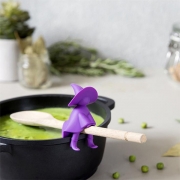 Creative Style Sorcerer Shaped Spoon Holder Steam Releaser