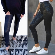 Fashion High Waist Printed Stretch Leggings