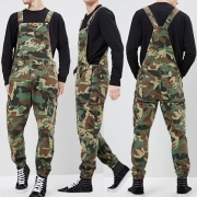 Fashion Camouflage Printed Man's Overalls