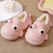 Cute Shark Cartoon Non Slip Cotton Slippers