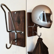 Motorcycle Helmet Storage Hook Rack