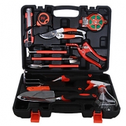 12 Pcs Steel Chrome Garden Tools Set 