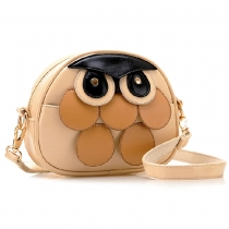 Owl Cross Body Messenger Shoulder Mini Satchel Bag  