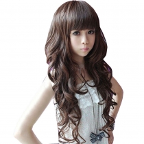 Curly Long Ladies Sexy Women's Wave Full Wigs Party Wig