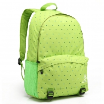 Candy Color Polka Dot School Bag Canvas Backpack 