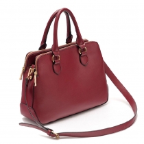 Classy Elegant Solid Candy Color Handbag Shoulder Bag