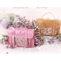 Romantic Retro Classical Sweet Floral Print Clutch Shoulder Bag