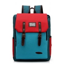 Cute Stylish Candy Colorful Contract Color Canvas Backpack