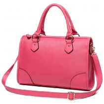 Elegant Candy Solid Color Purse Handbag Crossbody Shoulder Bag