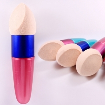 Makeup Sponge Puff Bullet Shaped Powder Puff with Handle (Only one piece)