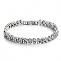 Luxurious Rhinestone Crystal Bracelet for Women