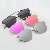 Fashion Retro Colorful Full Frame Sunglasses
