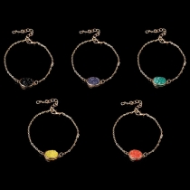 Bohemian Colorful Agate Beads Bracelet