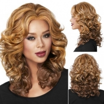 Women's Synthetic Hair Extension Wig - Medium Length Curly Hair