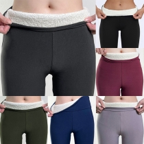 Fashion Warm Plush Lined Leggings