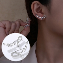 Vintage Bling-bling Rhinestone Ear-Clip