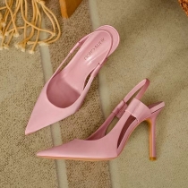 Fashion Pointed-toe High-heeled Slingback Pumps