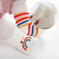 Fashion Rainbow Striped Sock for Babies