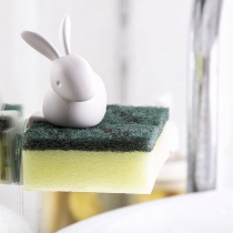 Cute Style Rabbit Shaped Kitchen Sponge Rack Holder