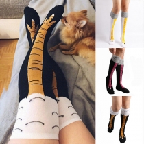 Funny Style Chicken Feet Over-the-knee Socks