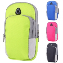 Fashion Contrast Color Sports Arm Bag for Phones