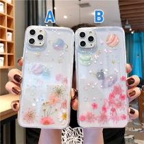 Fresh Style Flower Pattern TPU Phone Case for iPhone