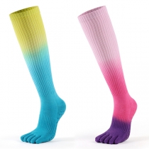 Fashion Color Gradient Over-the-knee Socks