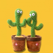 120 Songs Dancing Cactus Toys Singing Cactus Toy Educational Toys are Suitable for Home Decoration or Children's Toys