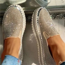 Rhinestone Shiny Casual Shoes Sneakers
