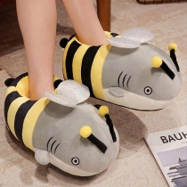 Cartoon Animal Home Shoes Warm Indoor Cotton Shoes