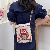 Elephant Bag Owl Bag Canvas Bag Messenger Shoulder Bag