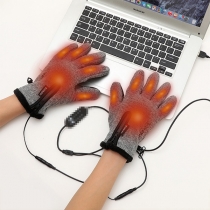 Rechargeable Heated Gloves with Touchscreen Compatibility
