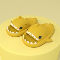 Cute Cartoon Shark Slippers: Funny Indoor and Outdoor Home Slippers