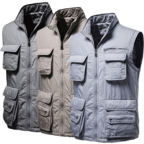 Men's Multi Pocket Cargo Fishing Vest