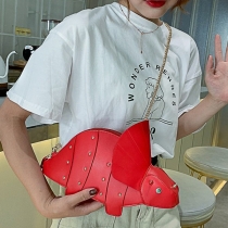 Riveted Bunny Crossbody Shoulder Bag