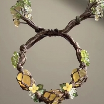 Bohemia Style Braid Stone Bead Bracelet