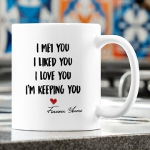 PERSONALIZED MUG: Sweetest Gift For Her - Him Mugs